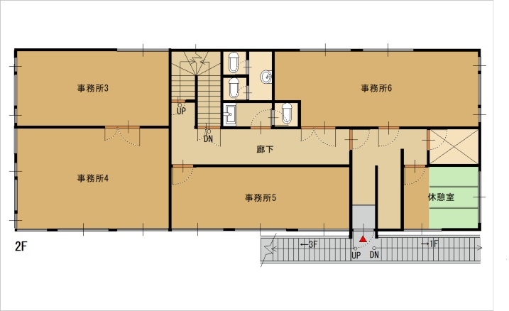 浜貸店舗・事務所1棟貸し(1～3F) 画像3