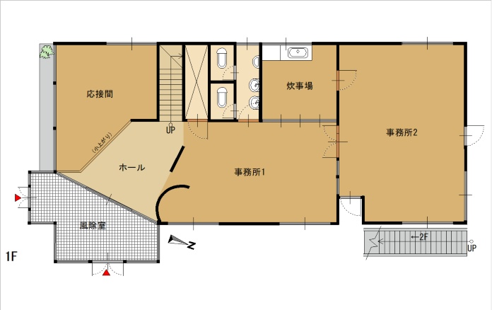 浜貸店舗・事務所1棟貸し(1～3F) 画像1