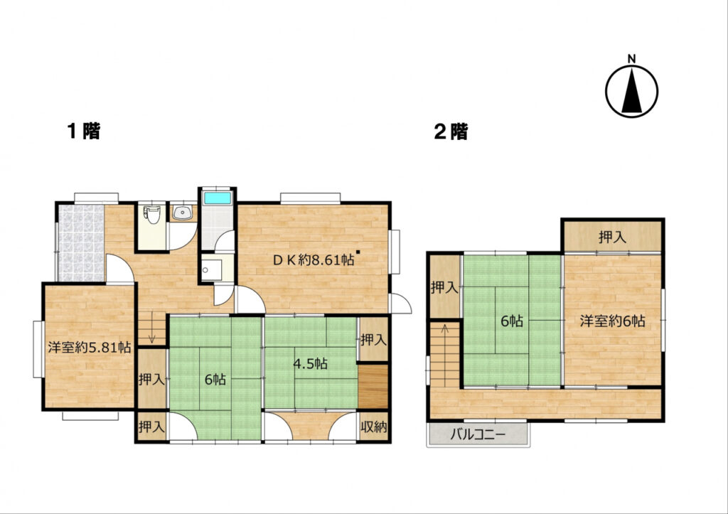 綾部市上延町八反中古住宅 画像1