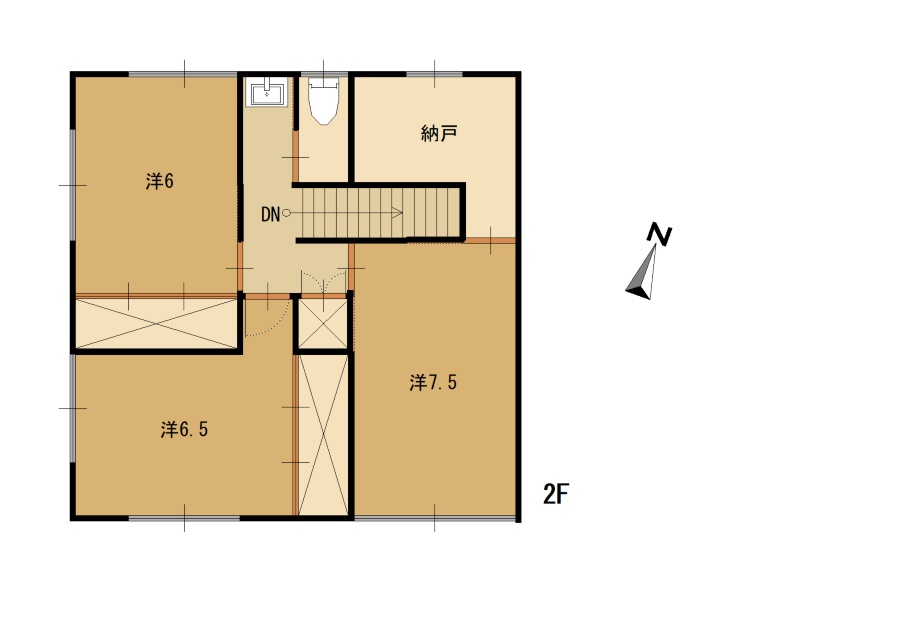 2F (間取)